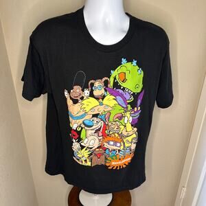 Nickelodeon Character Shirt Men's Large